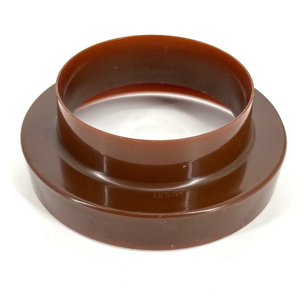 Tupperware Reversible Biscuit Maker Cookie Cutter Mold Round 1264 Brown